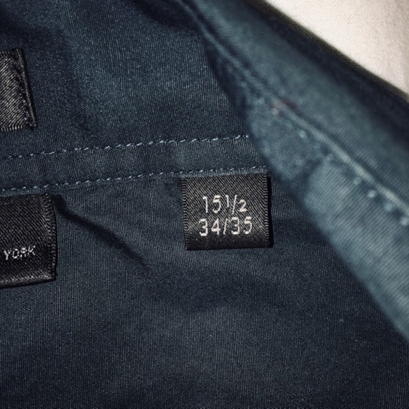 EUC Kenneth Cole New York Men's Dark Green Dress Shirt - Small - Picture 5 of 12